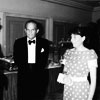 1988 - Tokyo, con Marco Rivetti e l'Ambasciatore italiano durante l'inaugurazione del GFT Japan